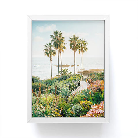 Gal Design Beachside Bloom Framed Mini Art Print