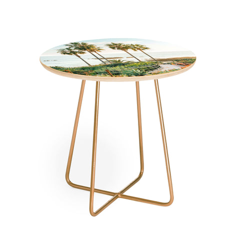 Gal Design Beachside Bloom Round Side Table