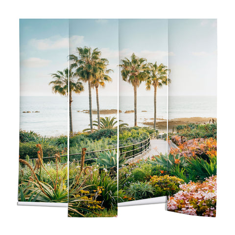 Gal Design Beachside Bloom Wall Mural