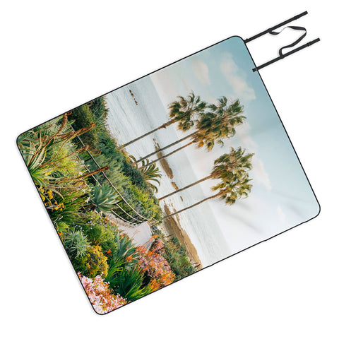 Gal Design Beachside Bloom Picnic Blanket