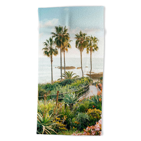 Gal Design Beachside Bloom Beach Towel