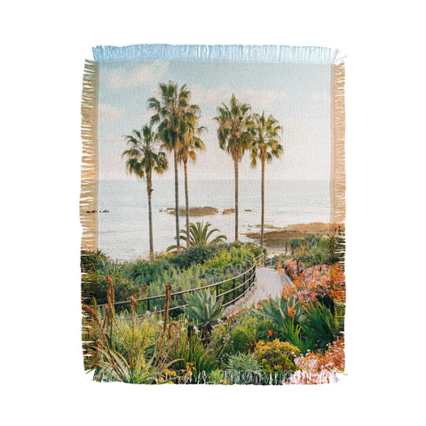 Gal Design Beachside Bloom Throw Blanket