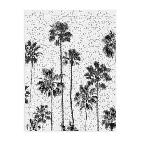 Gal Design Black And White Palms Puzzle