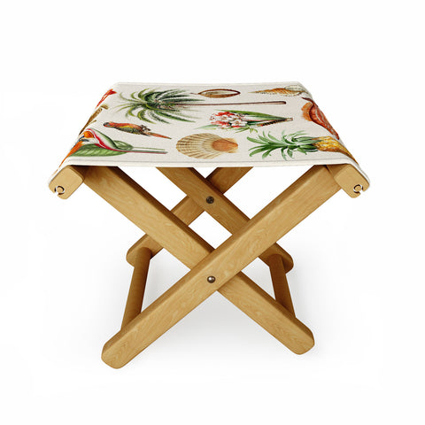 Gal Design Hawaii Collection Folding Stool