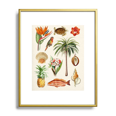 Gal Design Hawaii Collection Metal Framed Art Print