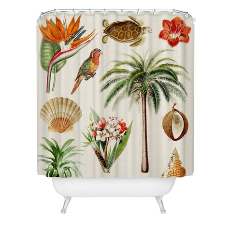 Gal Design Hawaii Collection Shower Curtain