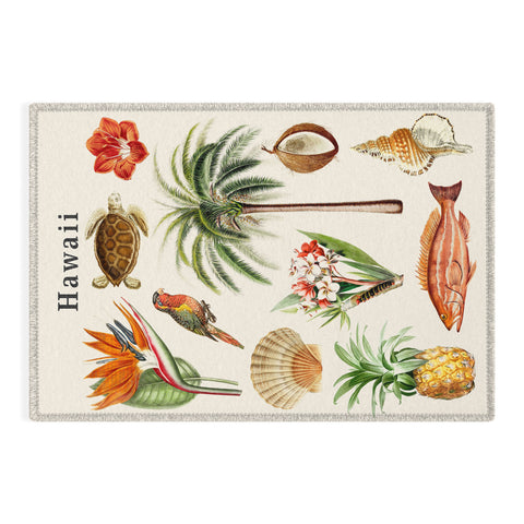 Gal Design Hawaii Collection Outdoor Rug