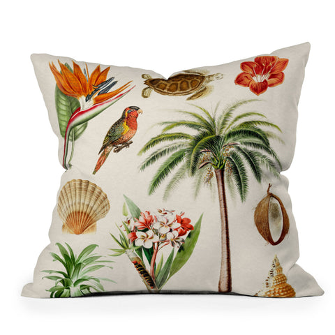 Gal Design Hawaii Collection Throw Pillow