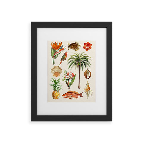 Gal Design Hawaii Collection Framed Art Print