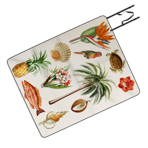 Gal Design Hawaii Collection Picnic Blanket