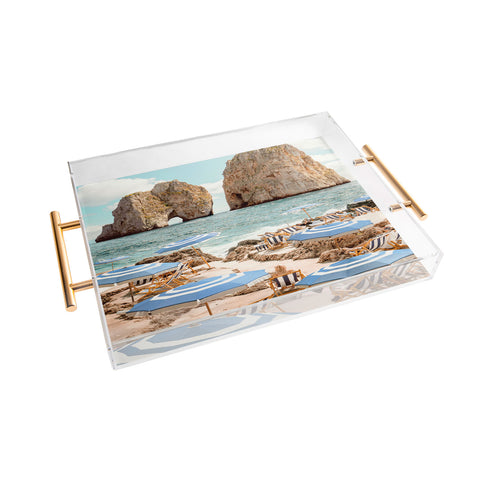 Gal Design La Fontelina Beach Acrylic Tray