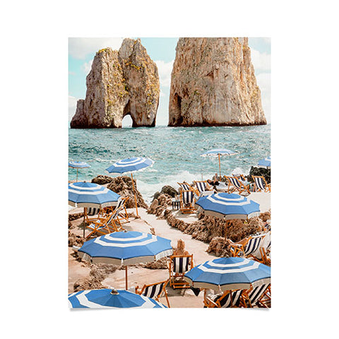 Gal Design La Fontelina Beach Poster