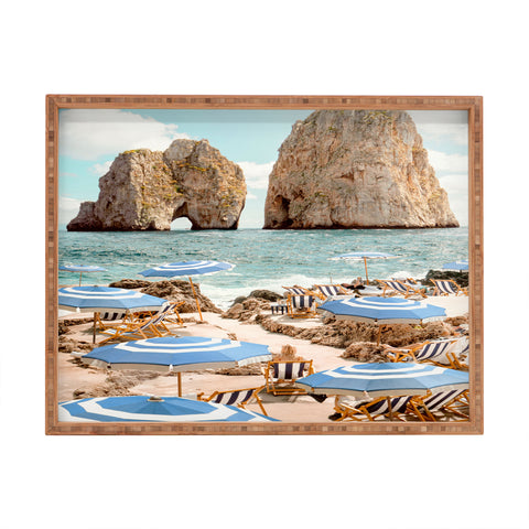 Gal Design La Fontelina Beach Rectangular Tray