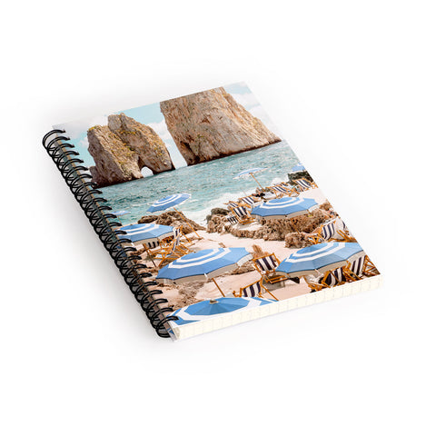 Gal Design La Fontelina Beach Spiral Notebook