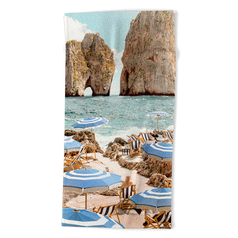 Gal Design La Fontelina Beach Beach Towel