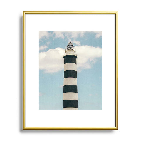 Gal Design Lighthouse Metal Framed Art Print