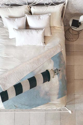 Gal Design Lighthouse Fleece Throw Blanket