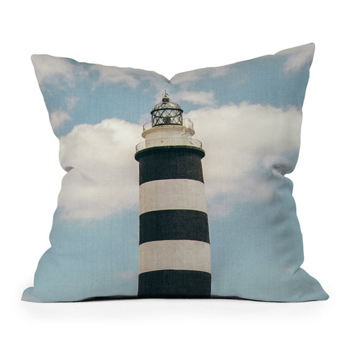 Gal Design Lighthouse Outdoor Throw Pillow