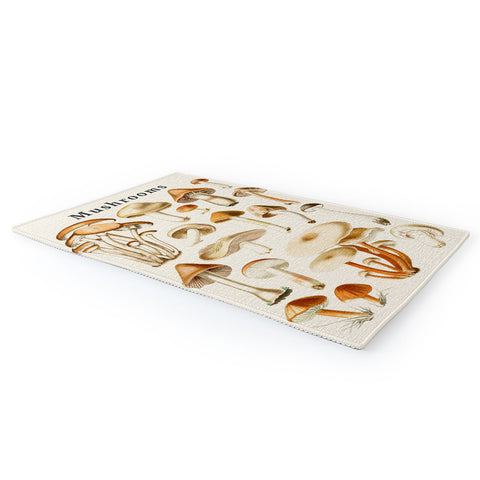 Gal Design Mushrooms Collection Area Rug