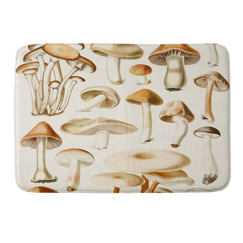 Gal Design Mushrooms Collection Memory Foam Bath Mat