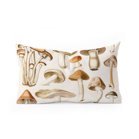 Gal Design Mushrooms Collection Oblong Throw Pillow