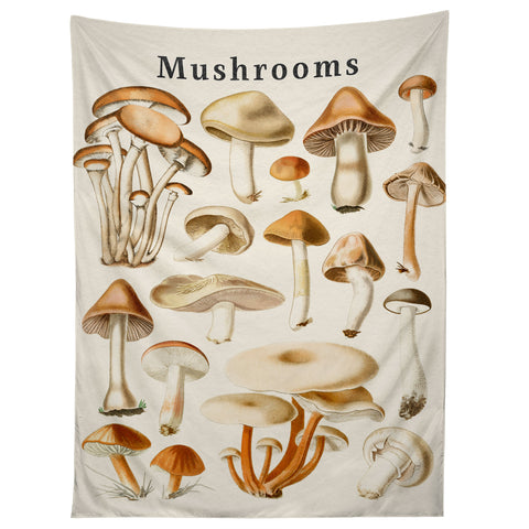 Gal Design Mushrooms Collection Tapestry