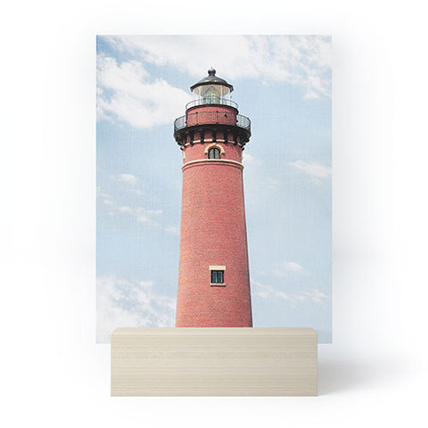 Gal Design Red Lighthouse Mini Art Print