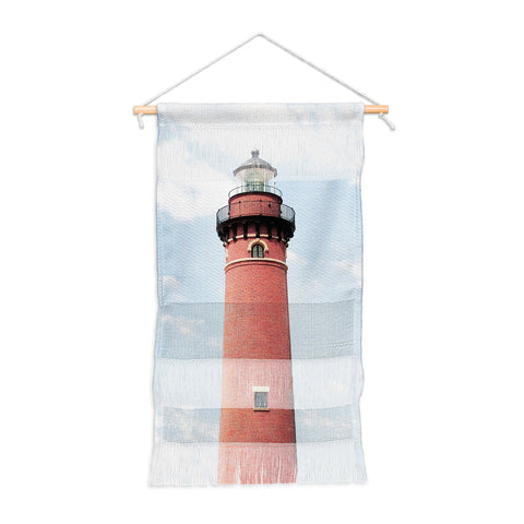 Gal Design Red Lighthouse Wall Hanging Portrait