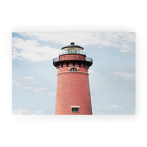Gal Design Red Lighthouse Welcome Mat