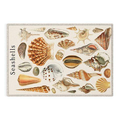Gal Design Seashells Collection Outdoor Rug