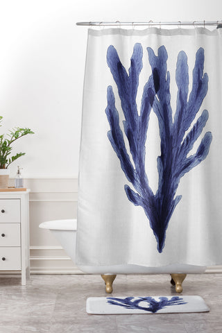 Gal Design Seaweed 6 Shower Curtain And Mat