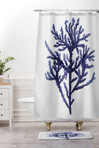 Gal Design Seaweed 8 Shower Curtain And Mat