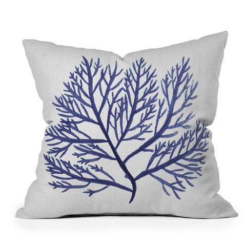 Gal Design Seaweed 9 Throw Pillow