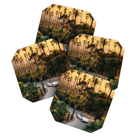 Gal Design Sunset Blvd Coaster Set