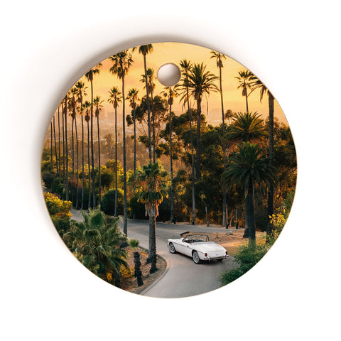 Gal Design Sunset Blvd Cutting Board Round