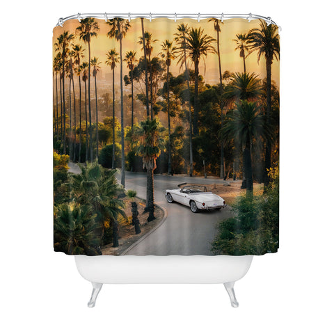 Gal Design Sunset Blvd Shower Curtain