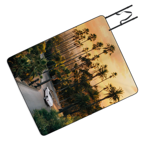 Gal Design Sunset Blvd Picnic Blanket