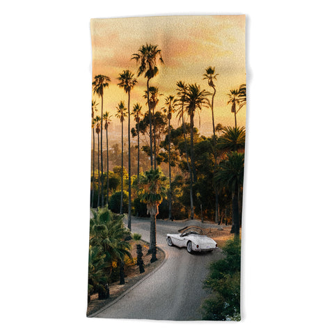 Gal Design Sunset Blvd Beach Towel