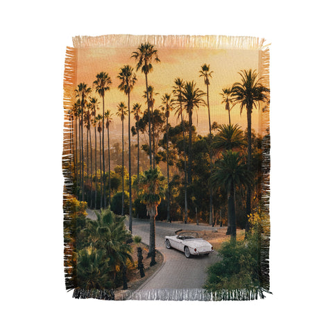 Gal Design Sunset Blvd Throw Blanket
