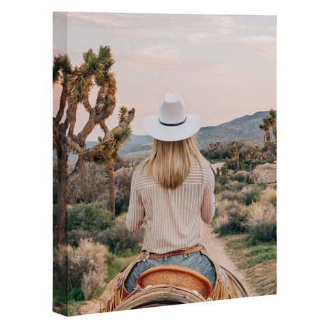 Gal Design The Desert Cowgirl Art Canvas