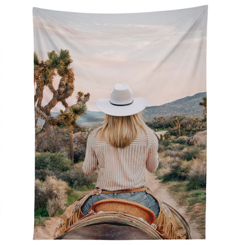 Gal Design The Desert Cowgirl Tapestry