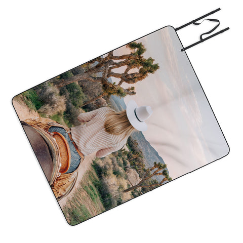 Gal Design The Desert Cowgirl Picnic Blanket