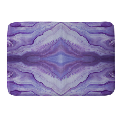 Galaxy Eyes Amethyst I Memory Foam Bath Mat