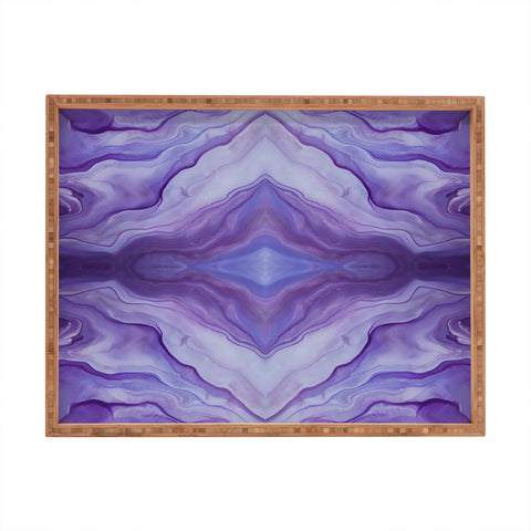 Galaxy Eyes Amethyst I Rectangular Tray