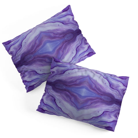 Galaxy Eyes Amethyst I Pillow Shams