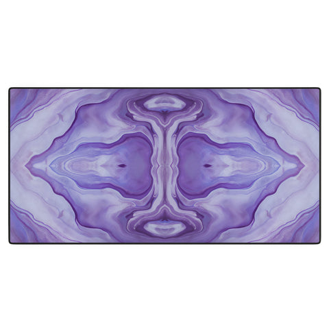 Galaxy Eyes Amethyst I Desk Mat