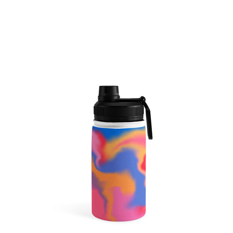 Galaxy Eyes Cloud Color Rainbow Water Bottle