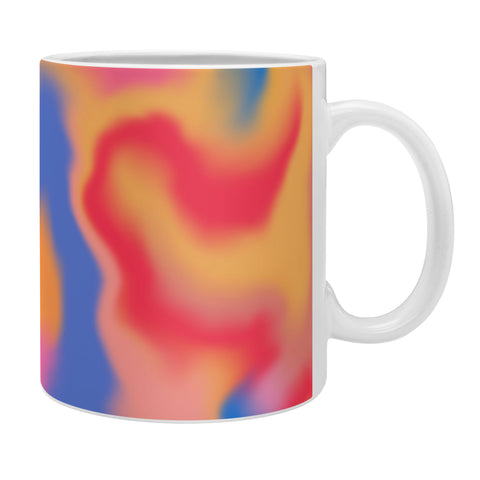 Galaxy Eyes Cloud Color Rainbow Coffee Mug