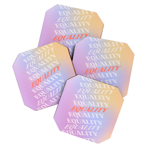 Galaxy Eyes Equality Coaster Set