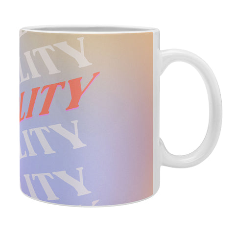 Galaxy Eyes Equality Coffee Mug